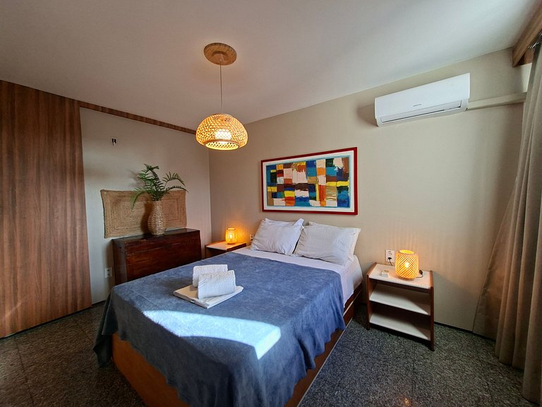 Flat Atlântico Meireles 2Q 6P Vista Mar by Escala