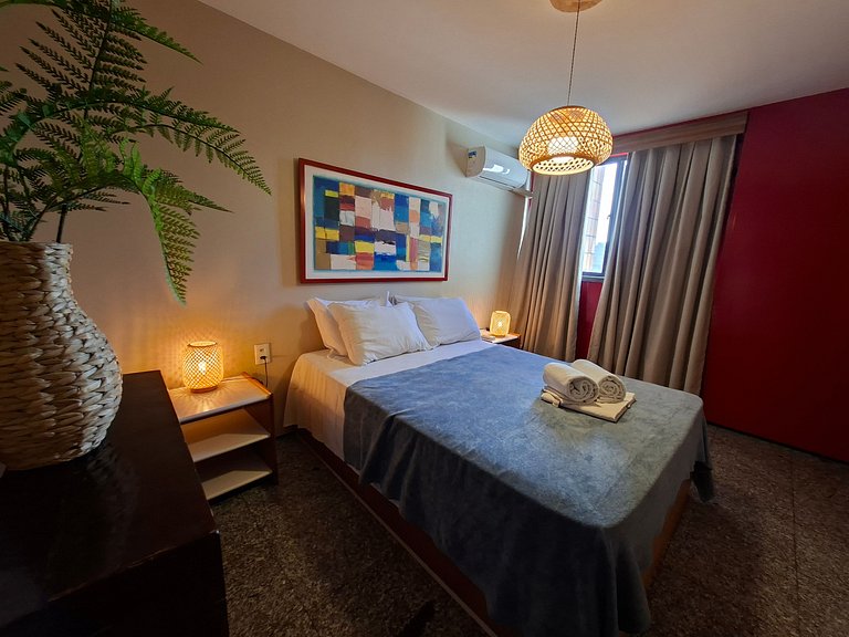 Flat Atlântico Meireles 2Q 6P Vista Mar by Escala