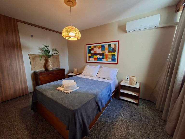 Flat Atlântico Meireles 2Q 6P Vista Mar by Escala