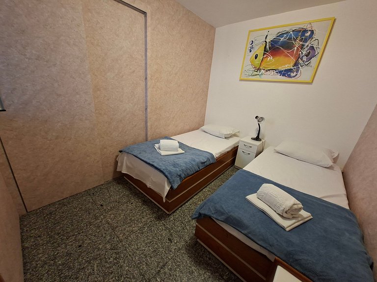 Flat Atlântico Meireles 2Q 6P Vista Mar by Escala