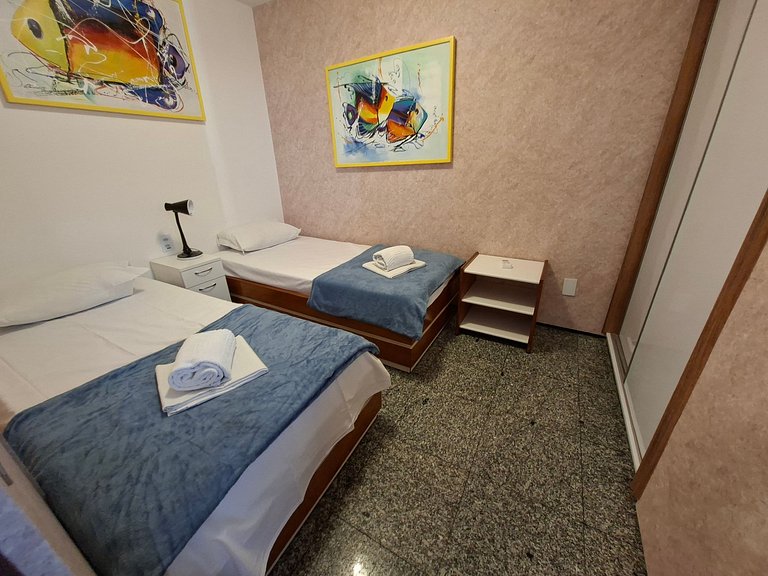 Flat Atlântico Meireles 2Q 6P Vista Mar by Escala