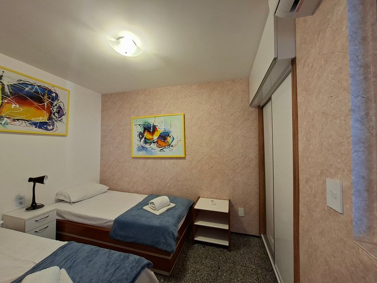 Flat Atlântico Meireles 2Q 6P Vista Mar by Escala