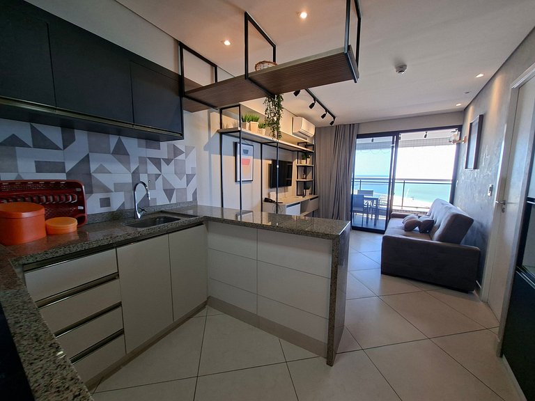 Oceanfront 2-Bedroom Apartment Landscape