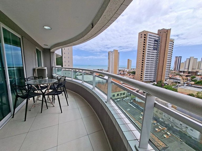 Apto 3P Studio Iracema Vista Mar