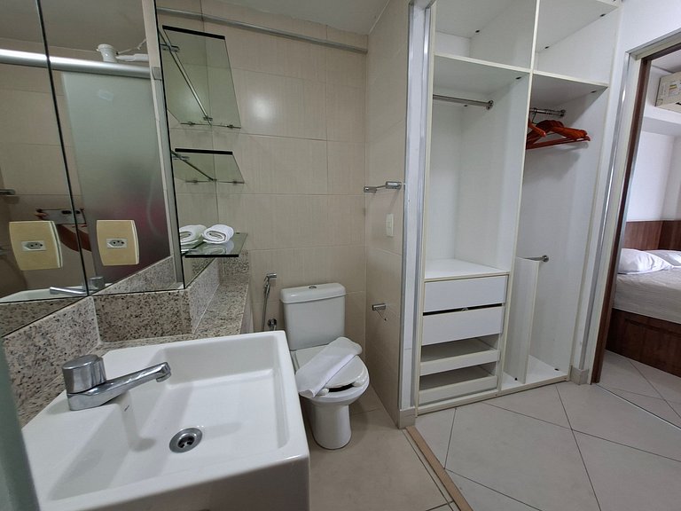 Apto 2 Quartos Frente Mar Landscape acomoda ate 6