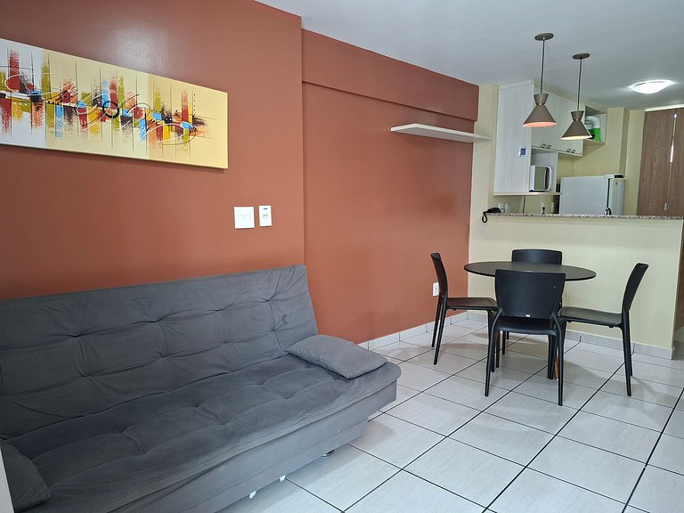 Beach Class 2Q | Climatizado | Vista Cidade