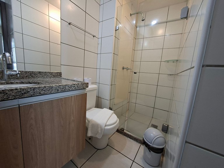 Beach Class 2Q | Climatizado | Vista Cidade