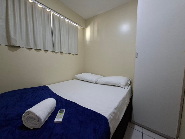 Beach Class 2Q | Climatizado | Vista Cidade