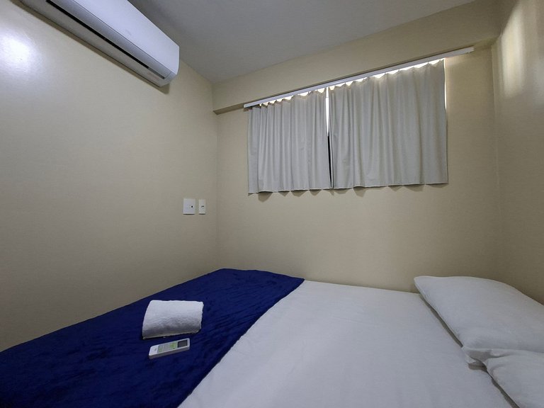 Beach Class 2Q | Climatizado | Vista Cidade