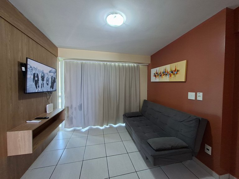 Beach Class 2Q | Climatizado | Vista Cidade