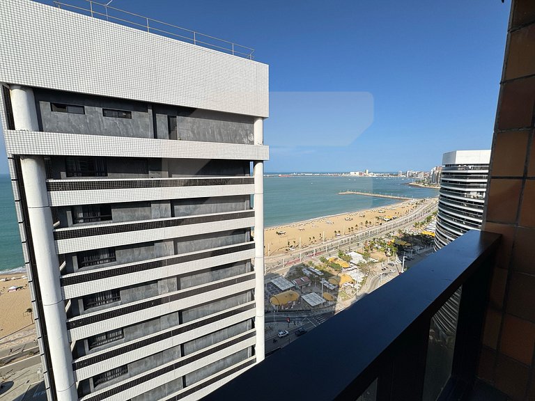 Flat Atlântico Meireles 2B 6P Ocean View by Escala