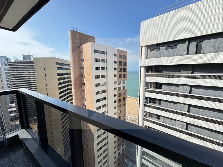 Flat Atlântico Meireles 2H 6P Vista mar By Escala