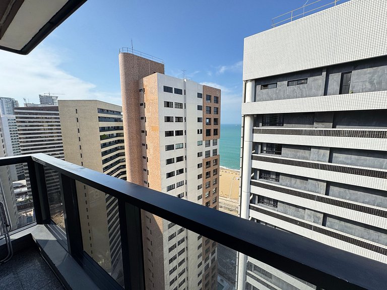 Flat Atlântico Meireles 2Q 6P Vista Mar by Escala