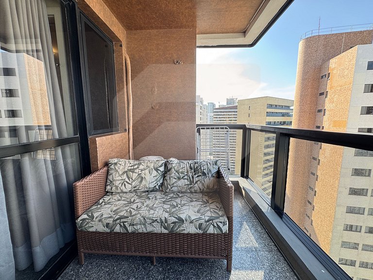 Flat Atlântico Meireles 2B 6P Ocean View by Escala