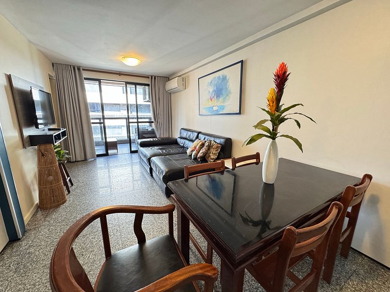 Flat Atlântico Meireles 2Q 6P Vista Mar by Escala