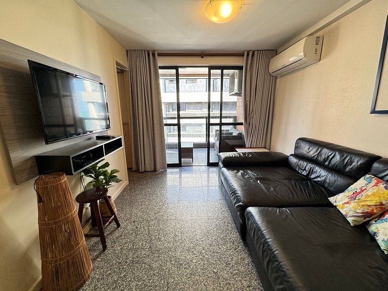 Flat Atlântico Meireles 2Q 6P Vista Mar by Escala