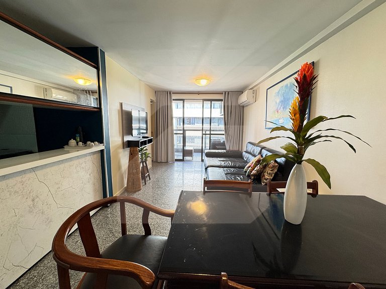 Flat Atlântico Meireles 2B 6P Ocean View by Escala