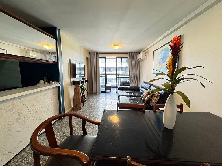 Flat Atlântico Meireles 2Q 6P Vista Mar by Escala