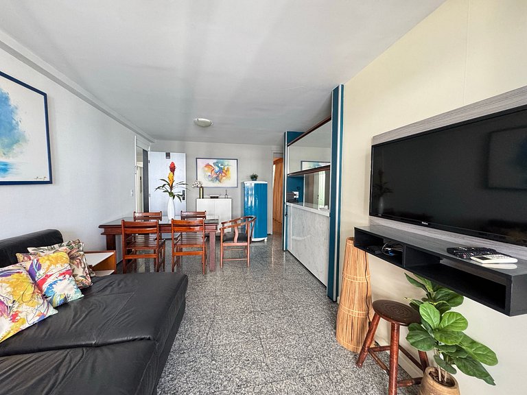 Flat Atlântico Meireles 2Q 6P Vista Mar by Escala