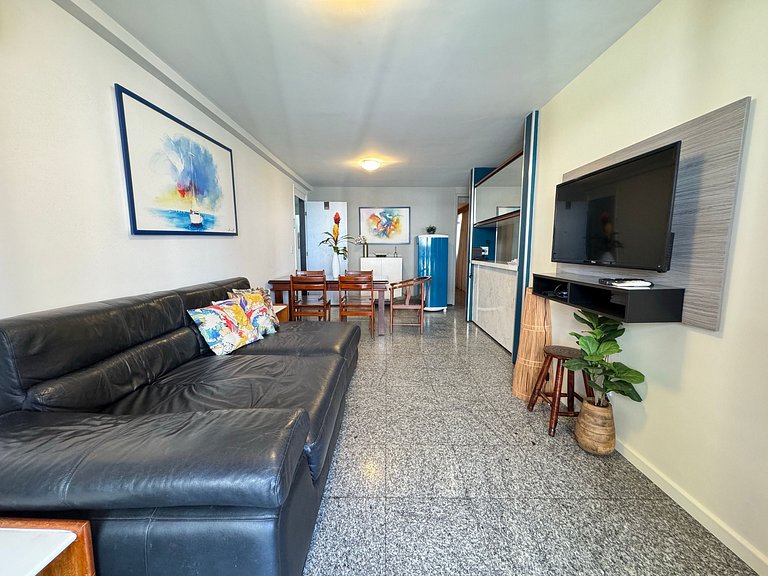 Flat Atlântico Meireles 2Q 6P Vista Mar by Escala