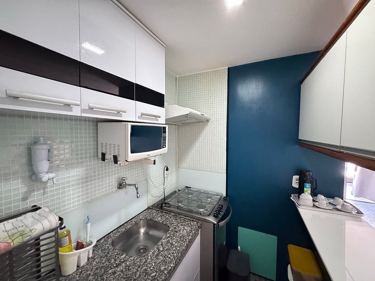 Flat Atlântico Meireles 2Q 6P Vista Mar by Escala