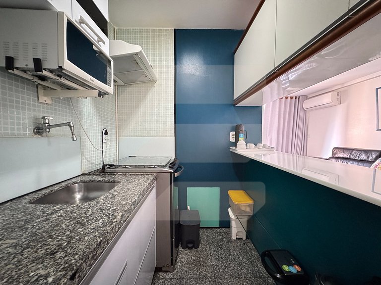 Flat Atlântico Meireles 2B 6P Ocean View by Escala