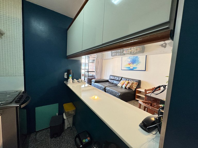 Flat Atlântico Meireles 2Q 6P Vista Mar by Escala