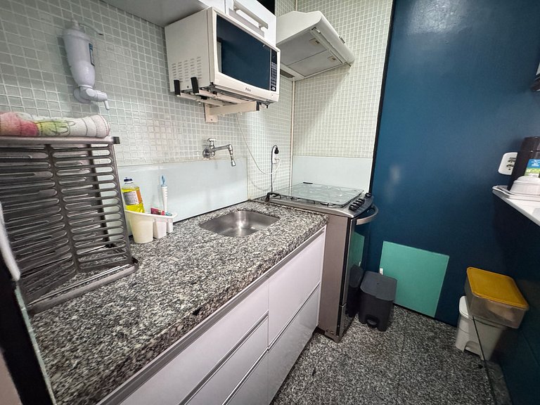 Flat Atlântico Meireles 2Q 6P Vista Mar by Escala