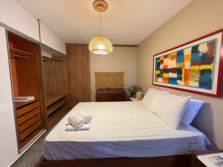 Flat Atlântico Meireles 2Q 6P Vista Mar by Escala