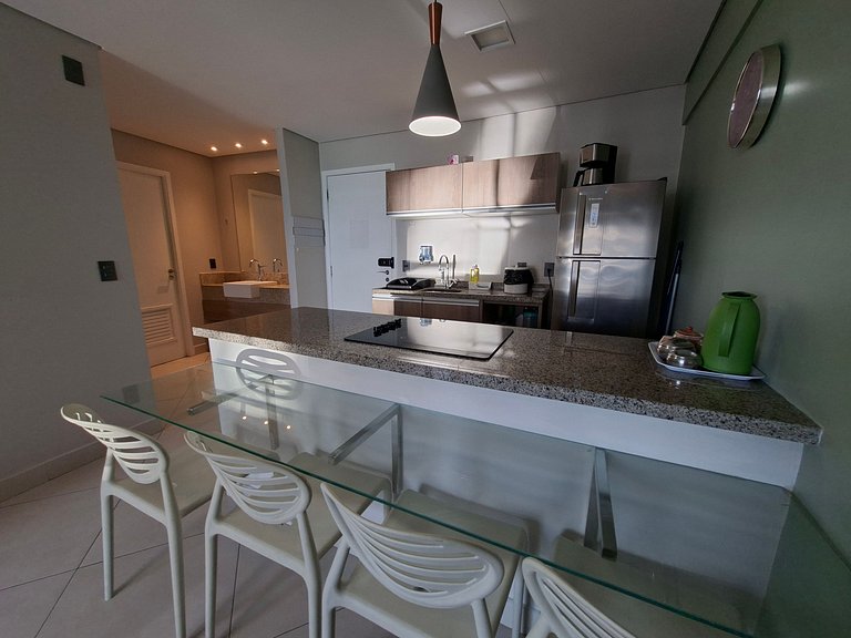 Apto Vista Mar Landscape Meireles 4p