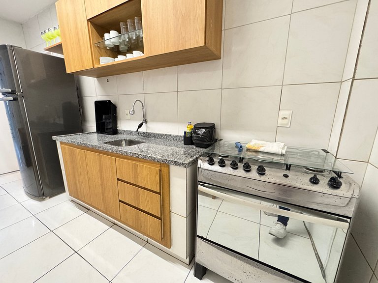 4BR Apt in Meireles 50m from Beira Mar