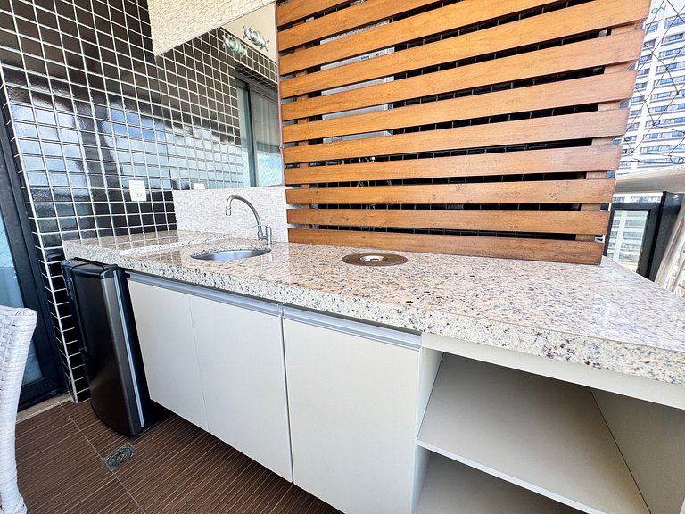 Frente mar Landscape 2Q Telado Beira Mar