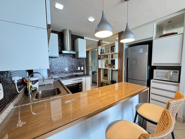 Oceanfront Landscape 2 bedroom Beira Mar