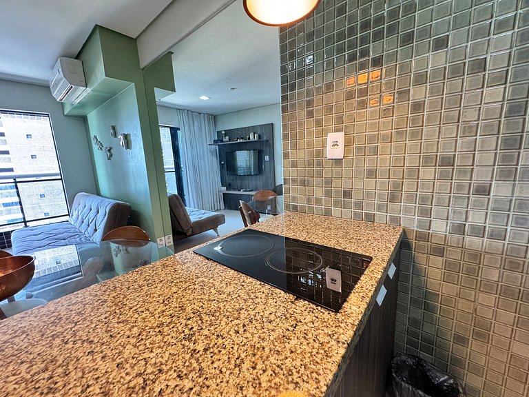 Landscape Beira Mar 1Q Vista Parcial 9 Andar