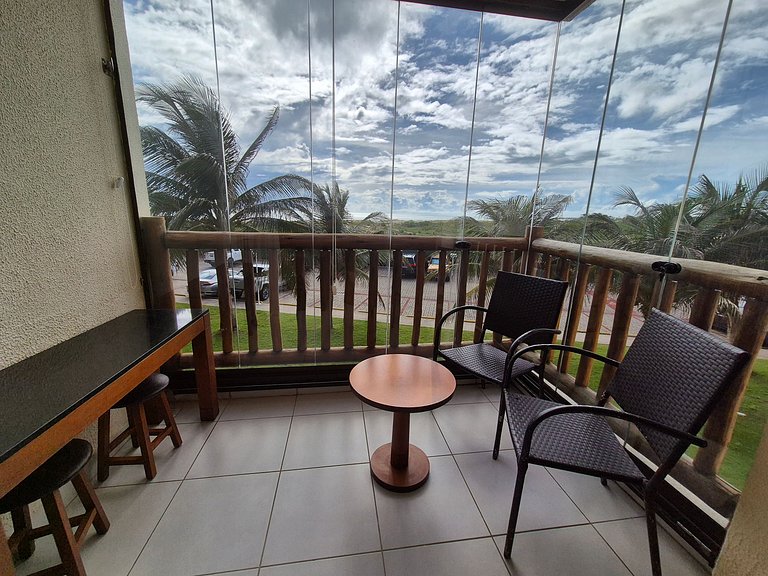 Flat no VG Sun Cumbuco com vista mar wifi e vaga