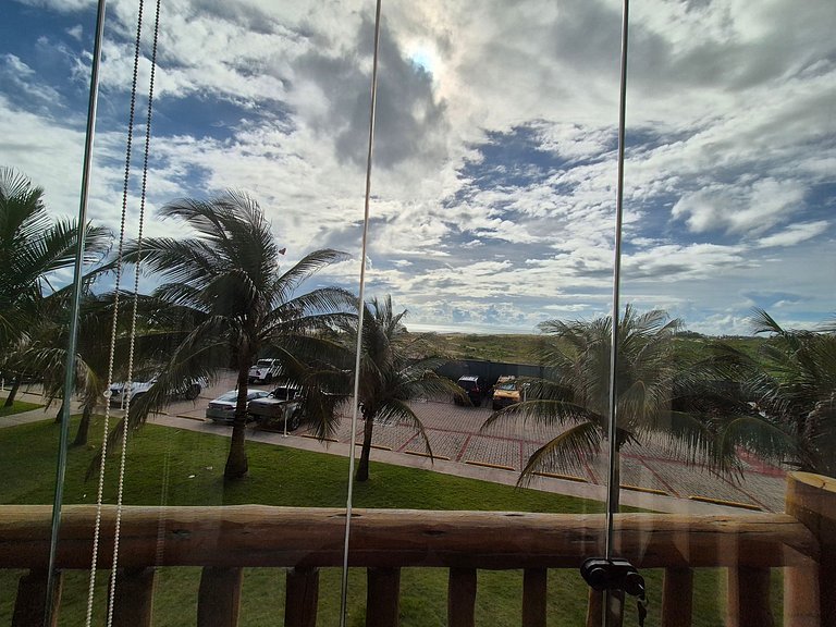Flat no VG Sun Cumbuco com vista mar wifi e vaga