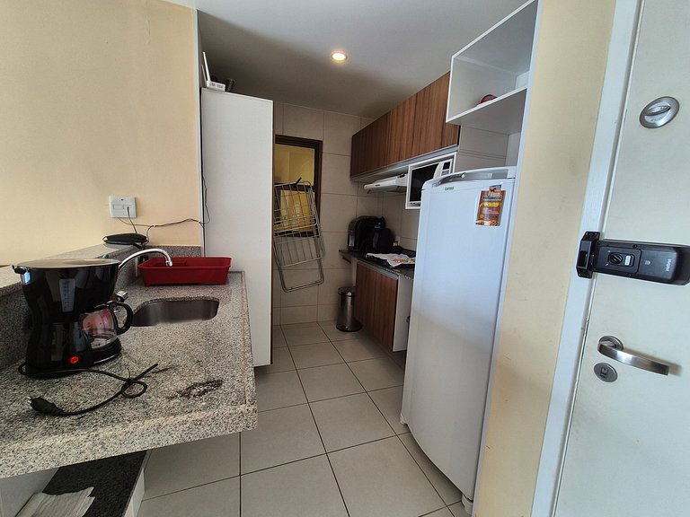 Apartment at VG Sun Cumbuco with sea view, wifi, and parking