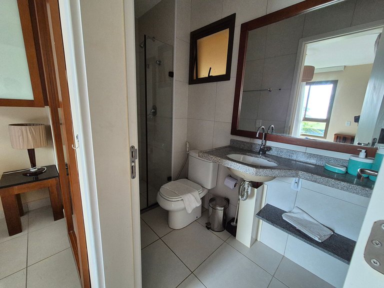 Flat no VG Sun Cumbuco com vista mar wifi e vaga