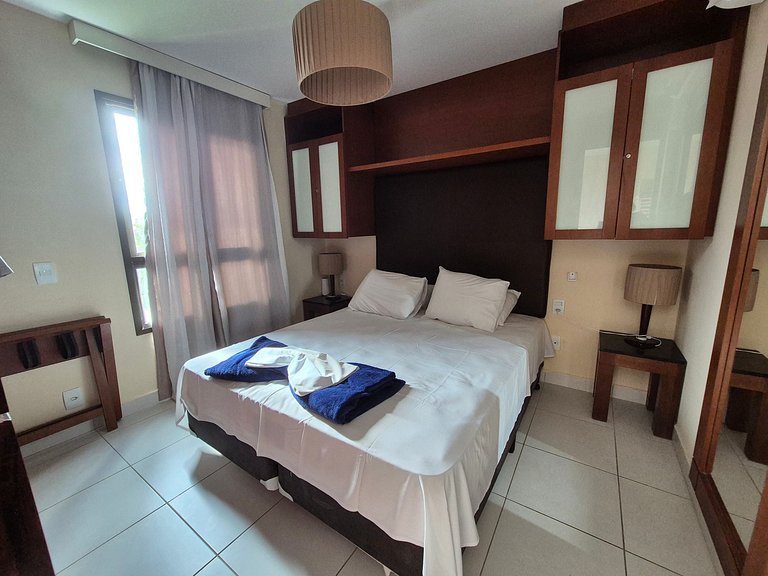 Apartamento en VG Sun Cumbuco con vista al mar wifi y estaci