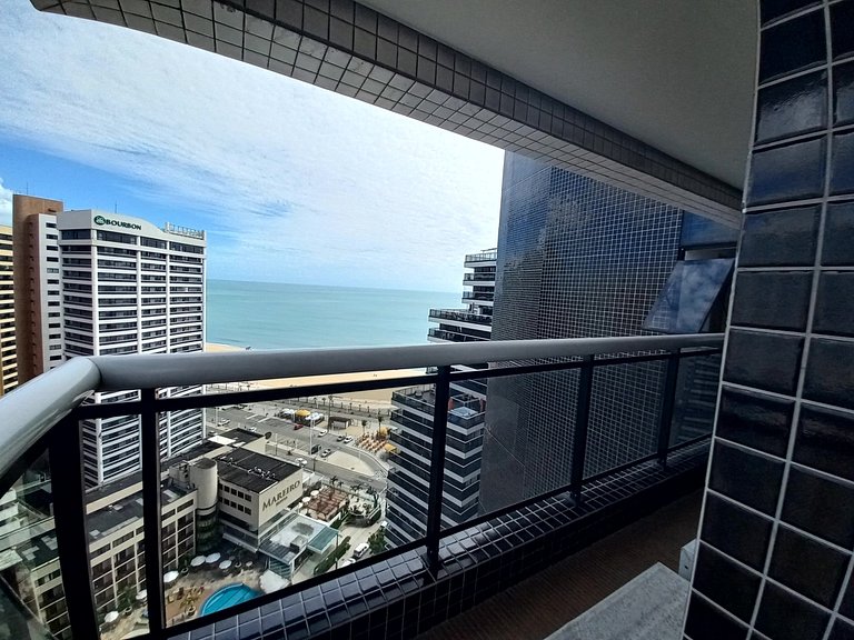 Vista al mar en Beira-Mar | 2 dormitorios | Balcón