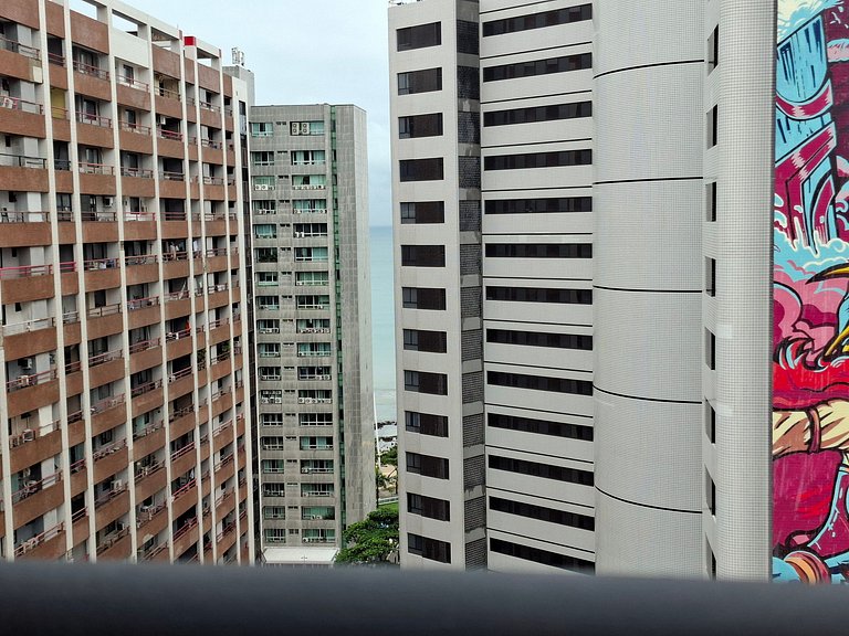 Flat Saint Martin 1Q 3P Andar Alto