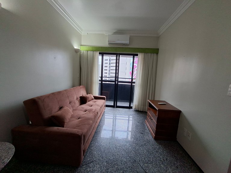 Flat Saint Martin 1Q 3P Andar Alto