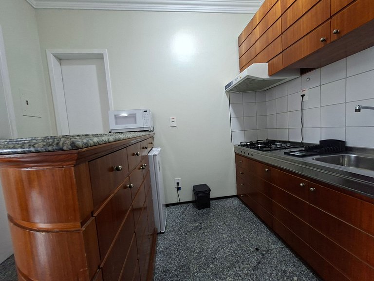 Flat Saint Martin 1Q 3P Andar Alto