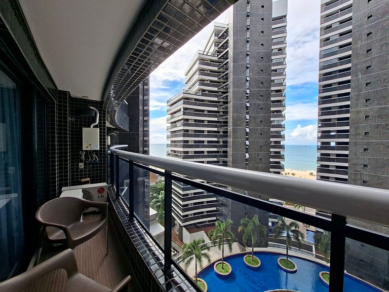 Landscape Beira Mar 1Q Vista Parcial 9 Andar