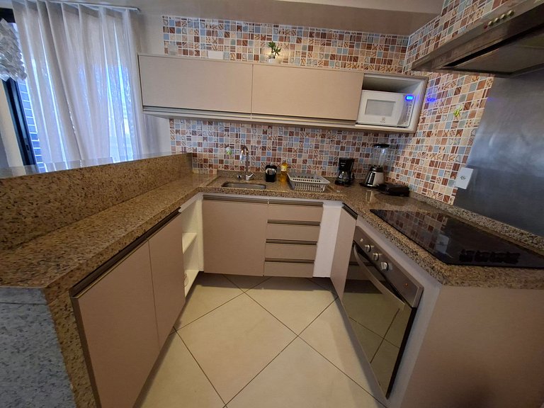 Apartamento de lujo con vista al mar en Beira Mar