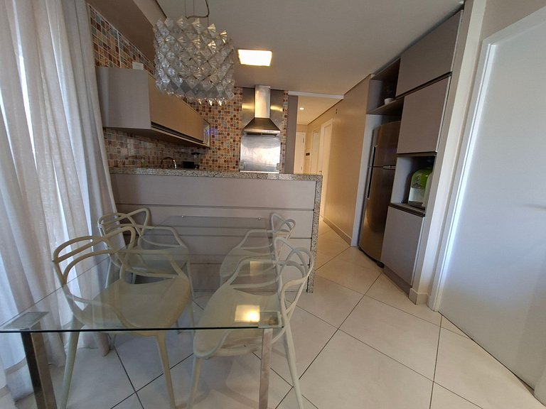 Apartamento de lujo con vista al mar en Beira Mar