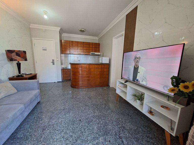 Saint Martin Flat c/ Vista Mar, Wifi e Varanda