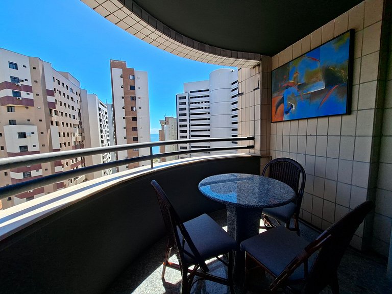 Saint Martin Flat c/ Vista Mar, Wifi e Varanda