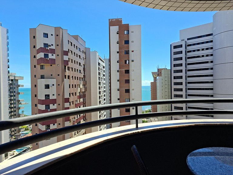 Saint Martin Flat c/ Vista Mar, Wifi e Varanda