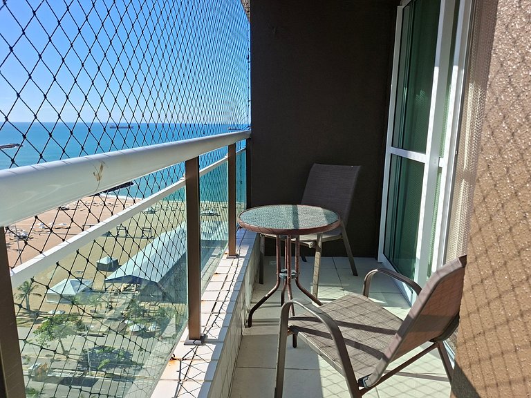2 Habitaciones con vista al mar frente a la playa